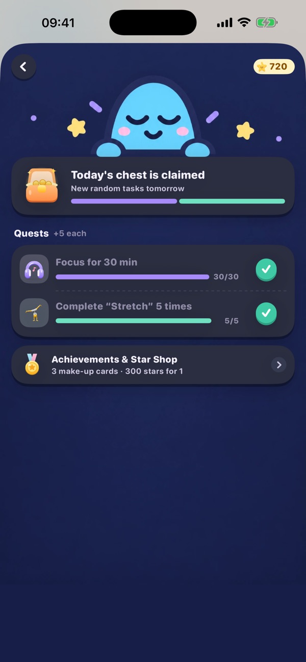 Daily quests